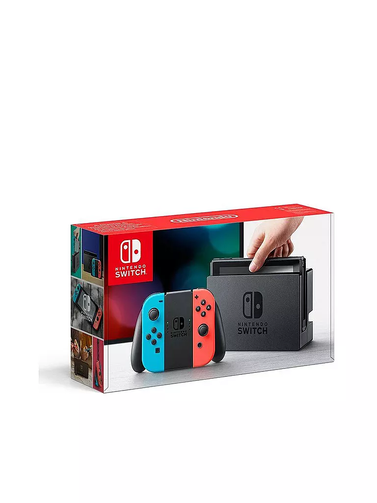 NINTENDO SWITCH | Konsole - Switch (rot/blau) | transparent