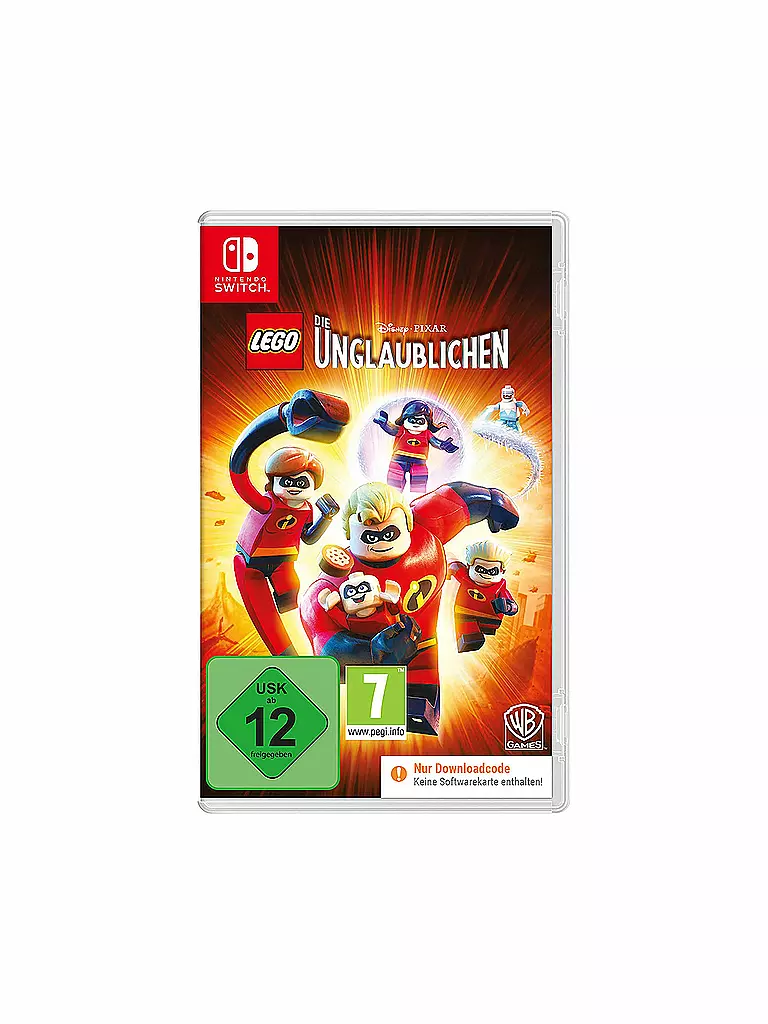 NINTENDO SWITCH | LEGO Die Unglaublichen (Code in a Box) | keine Farbe