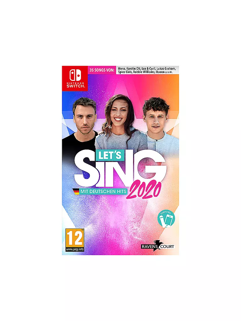 NINTENDO SWITCH | Let's Sing 2020 mit deutschen Hits | transparent