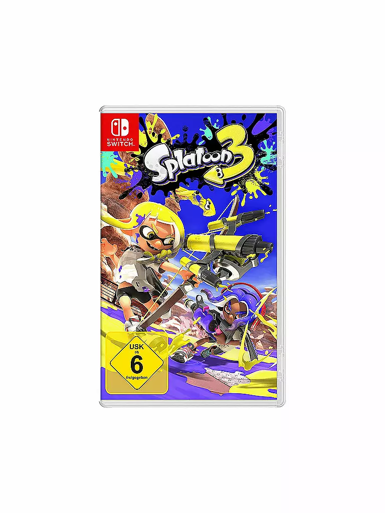 NINTENDO SWITCH | Splatoon 3 | keine Farbe