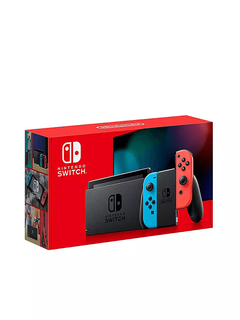 NINTENDO SWITCH | Switch Konsole Neonrot/Neonblau (neue Edition) | keine Farbe