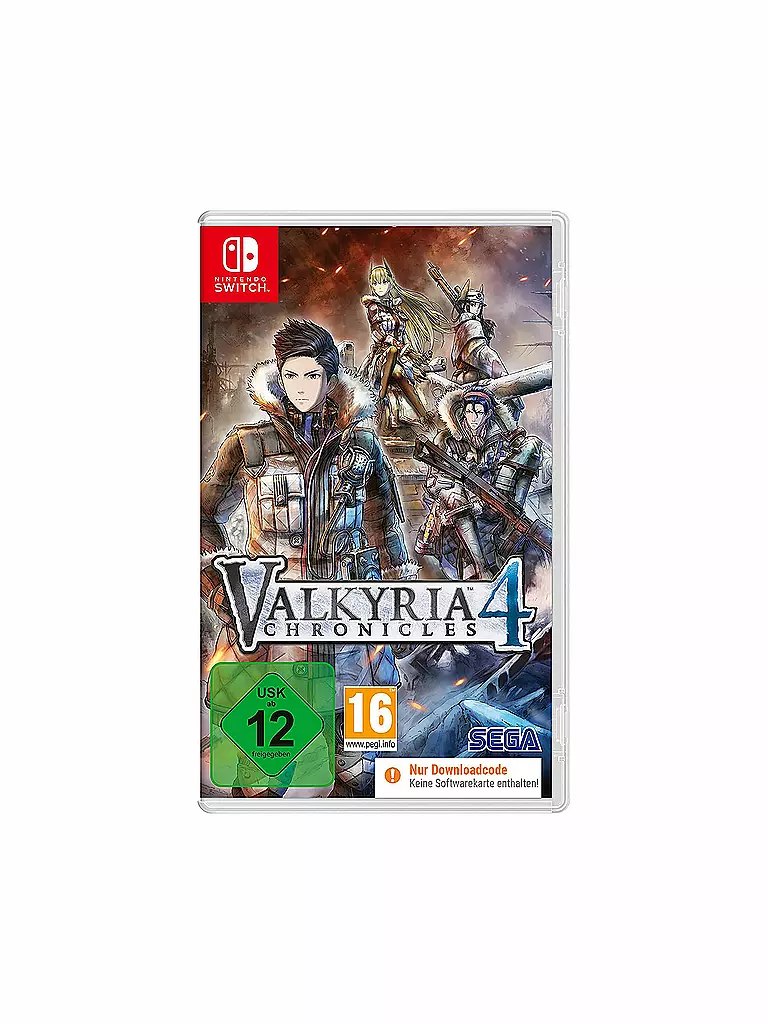 NINTENDO SWITCH | Valkyria Chronicles 4 (Code in a Box) | keine Farbe