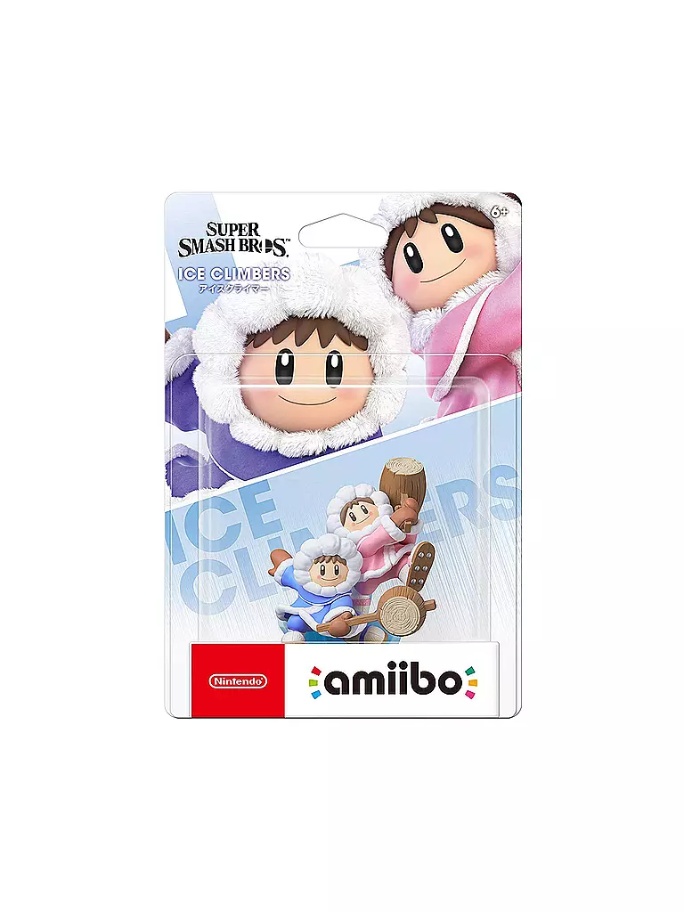 NINTENDO WII U | amiibo Ice Climber Super Smash Bros Collection | transparent