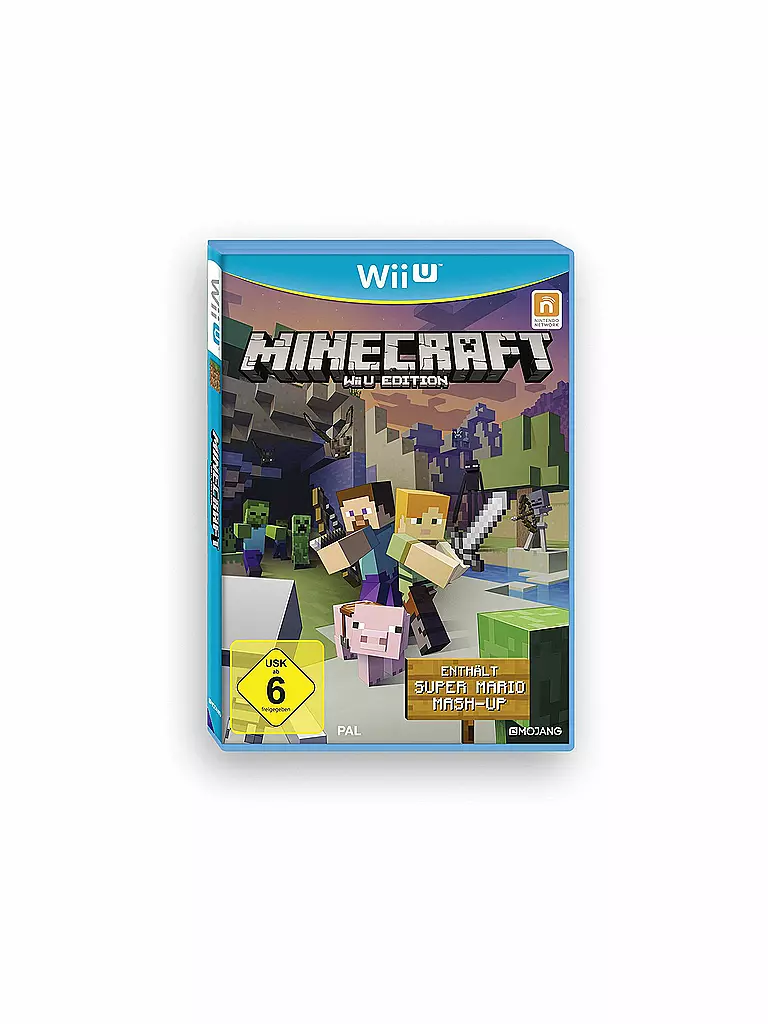 NINTENDO WII U | Minecraft Wii U Edition inkl. Super Mario Mash-Up  | transparent