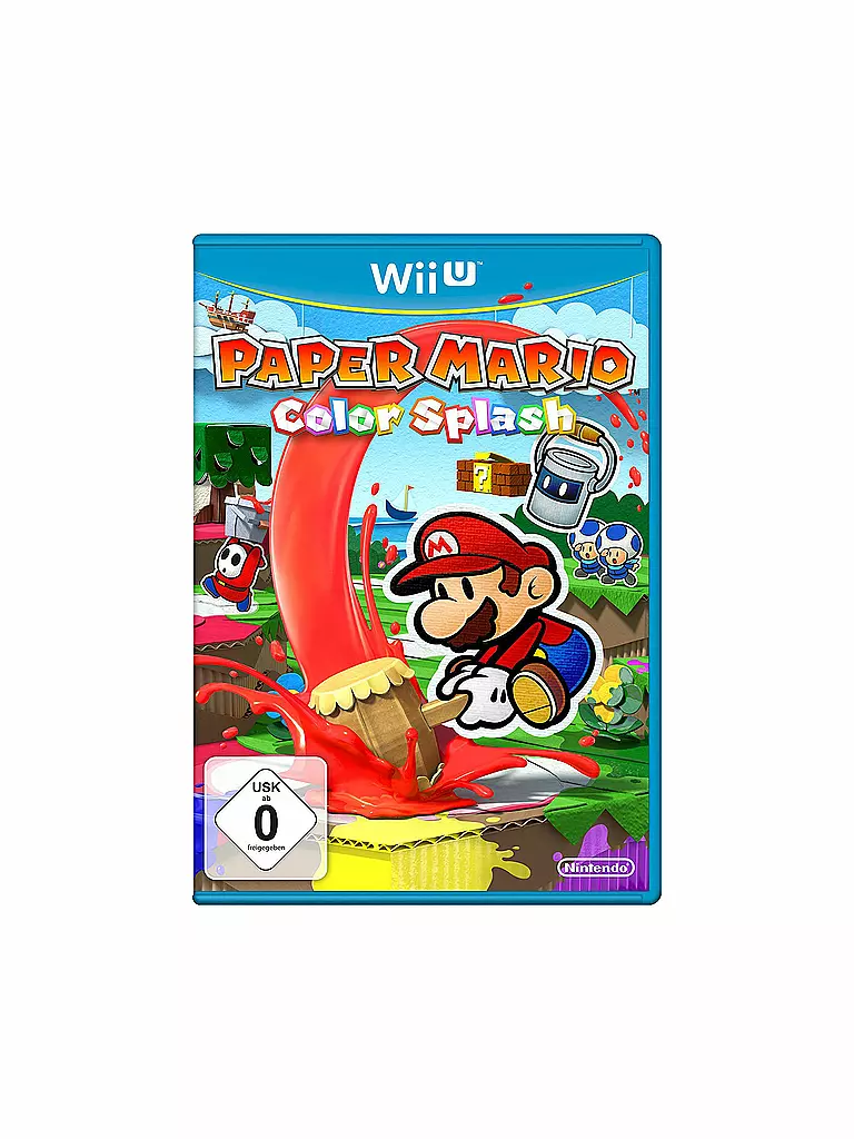 NINTENDO WII U | Paper Mario Color Splash  | transparent