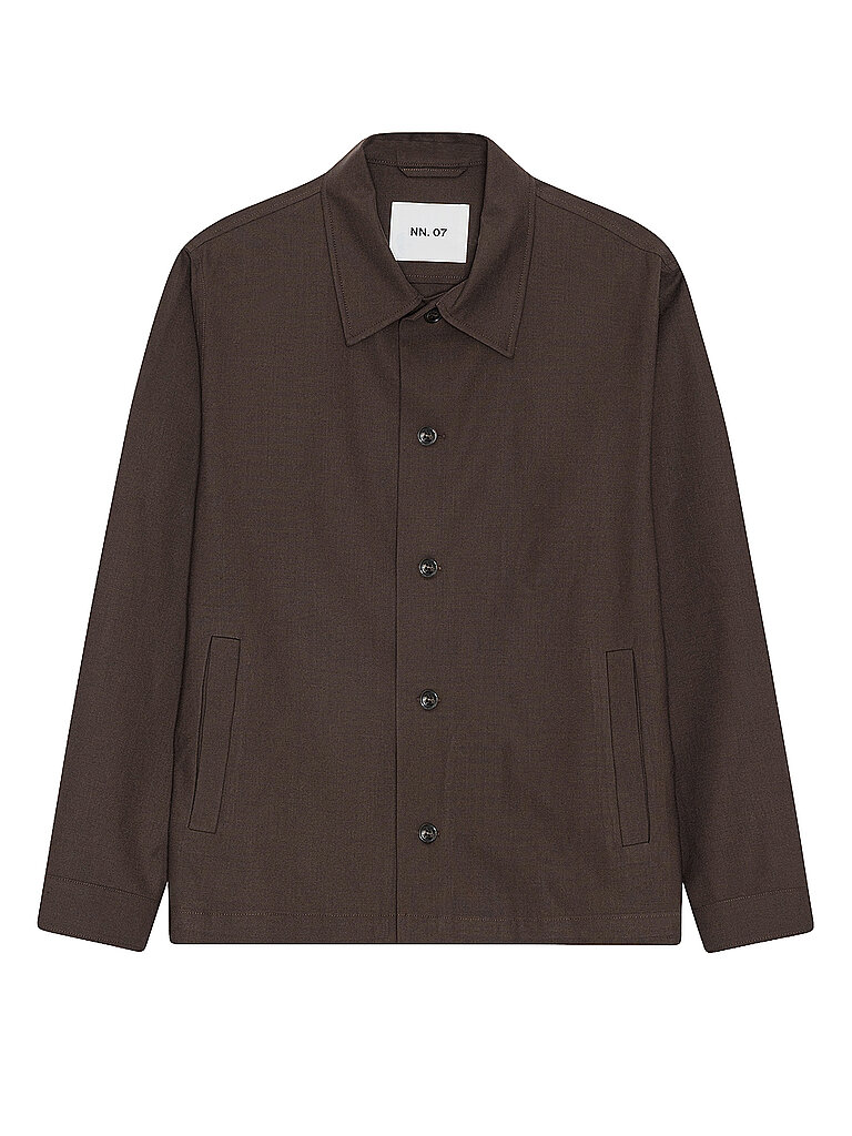 NN.07 Overshirt ZANDER braun | S