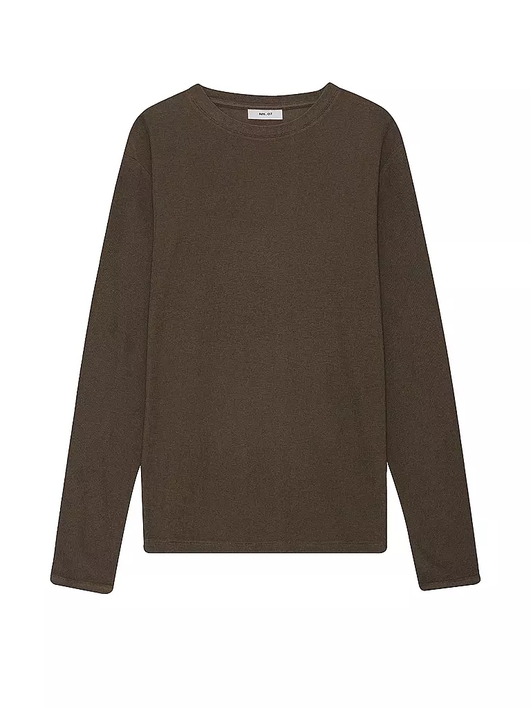 NN.07 | Langarmshirt CLIVE | braun