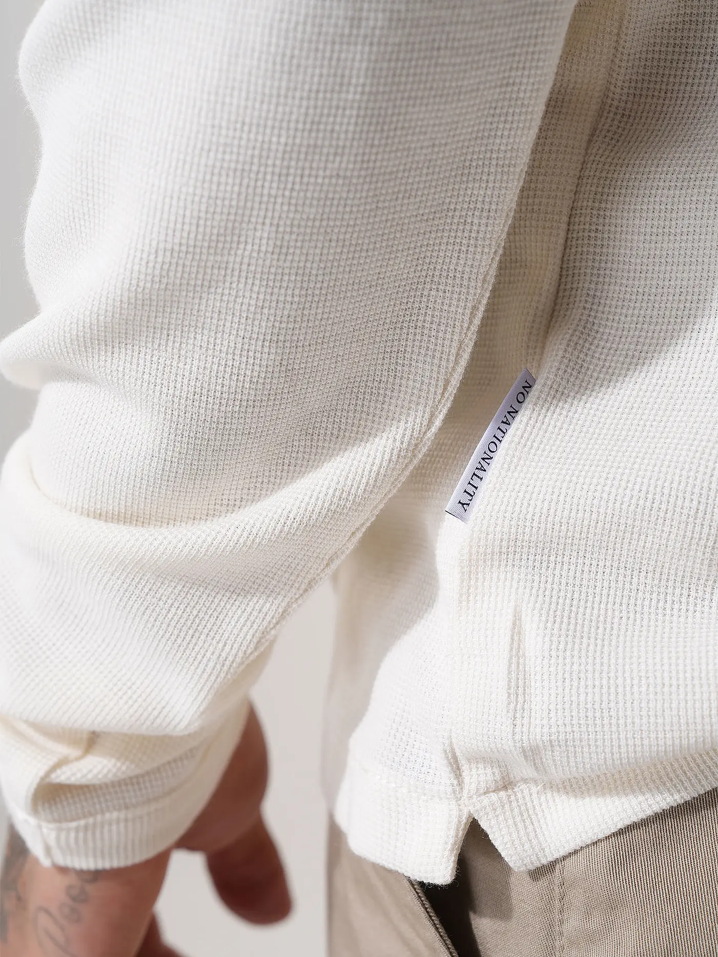 NN.07 | Langarmshirt CLIVE | weiss