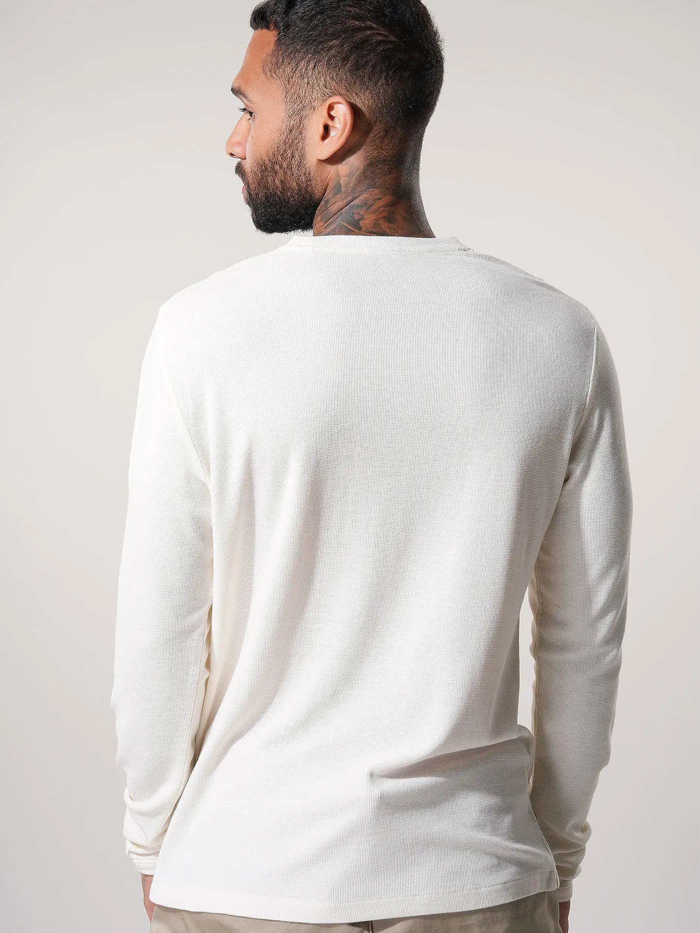 NN.07 | Langarmshirt CLIVE | weiss