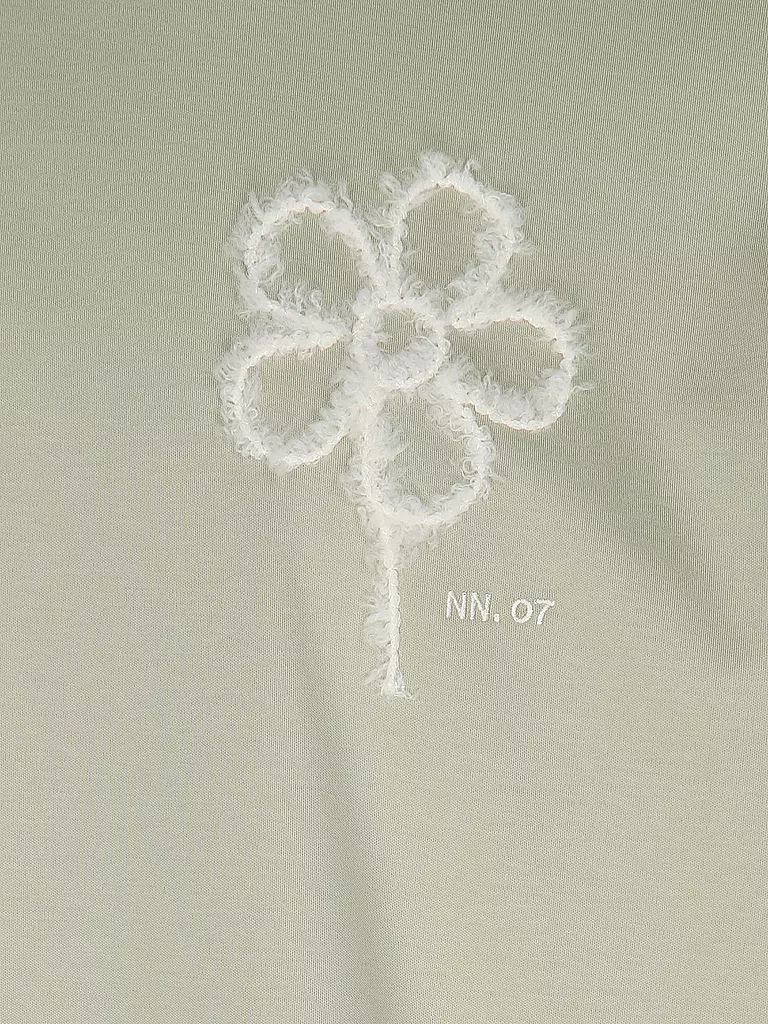 NN.07 | T-Shirt PEDRO EMB | hellblau