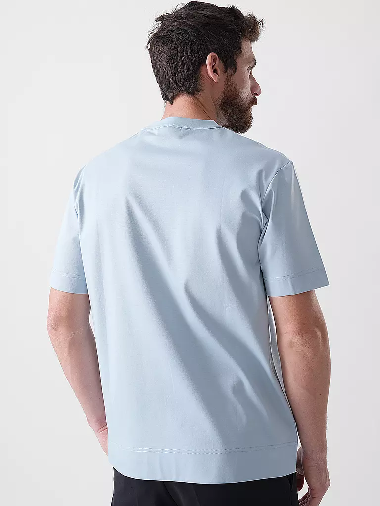 NN.07 | T-Shirt PEDRO EMB | hellgrün