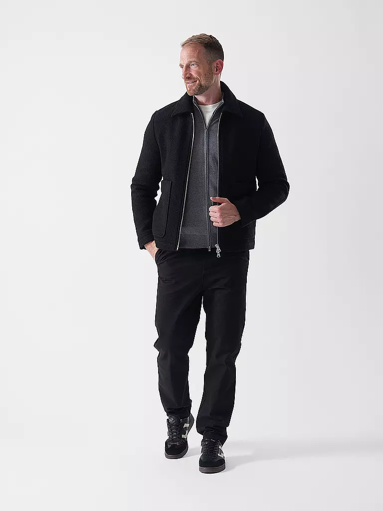 NN.07 | Wolljacke GAEL 8267 | schwarz