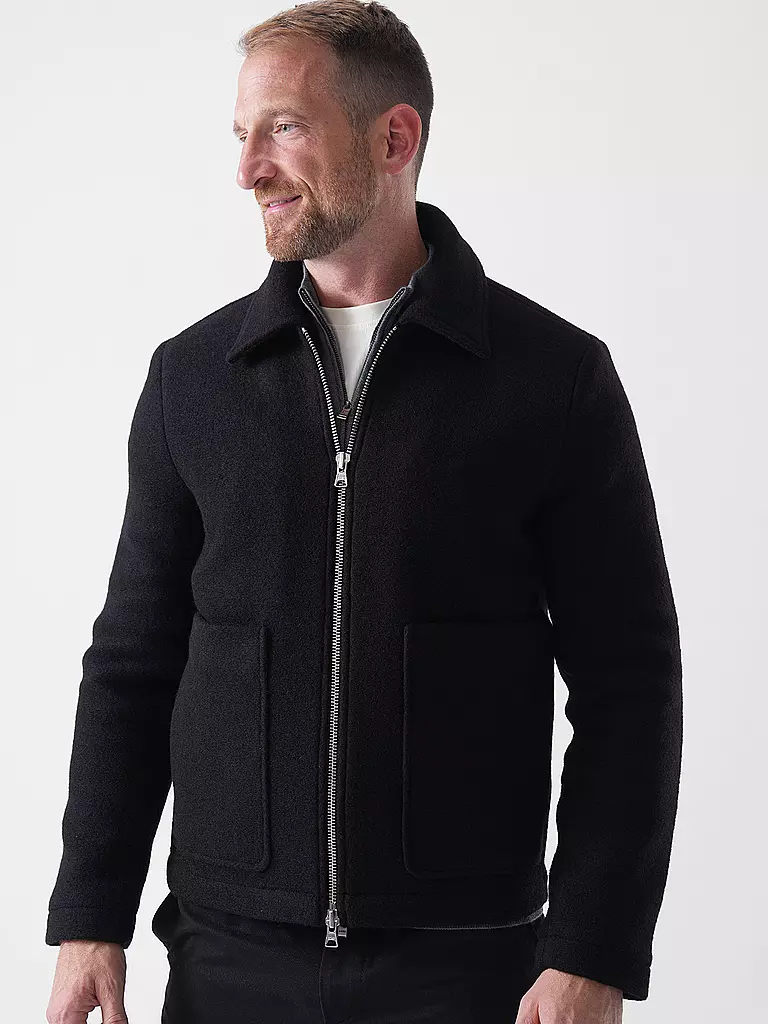 NN.07 | Wolljacke GAEL 8267 | schwarz