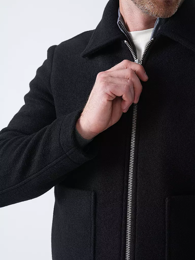 NN.07 | Wolljacke GAEL 8267 | schwarz