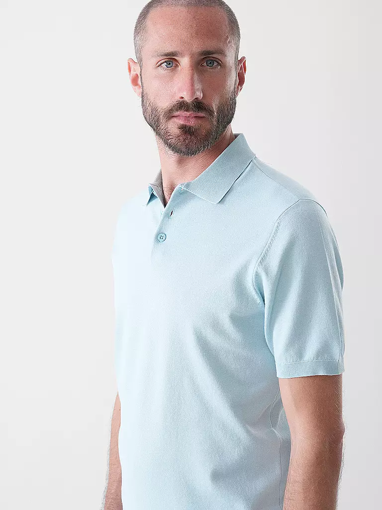 NO EXCESS | Poloshirt  | hellblau