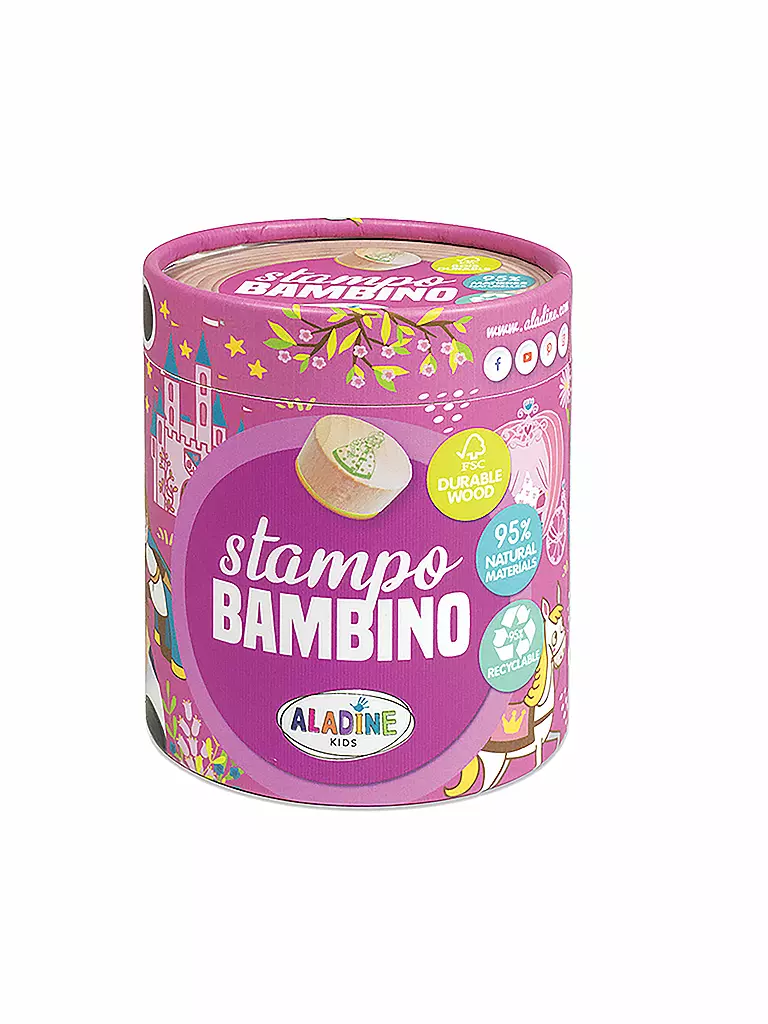 NO NAME | Baby Stempelset Stampo Bambino Prinzessin | keine Farbe