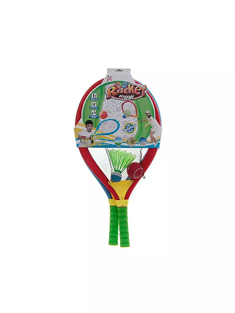 NO NAME | Riesen Federball Set 4 tlg | keine Farbe