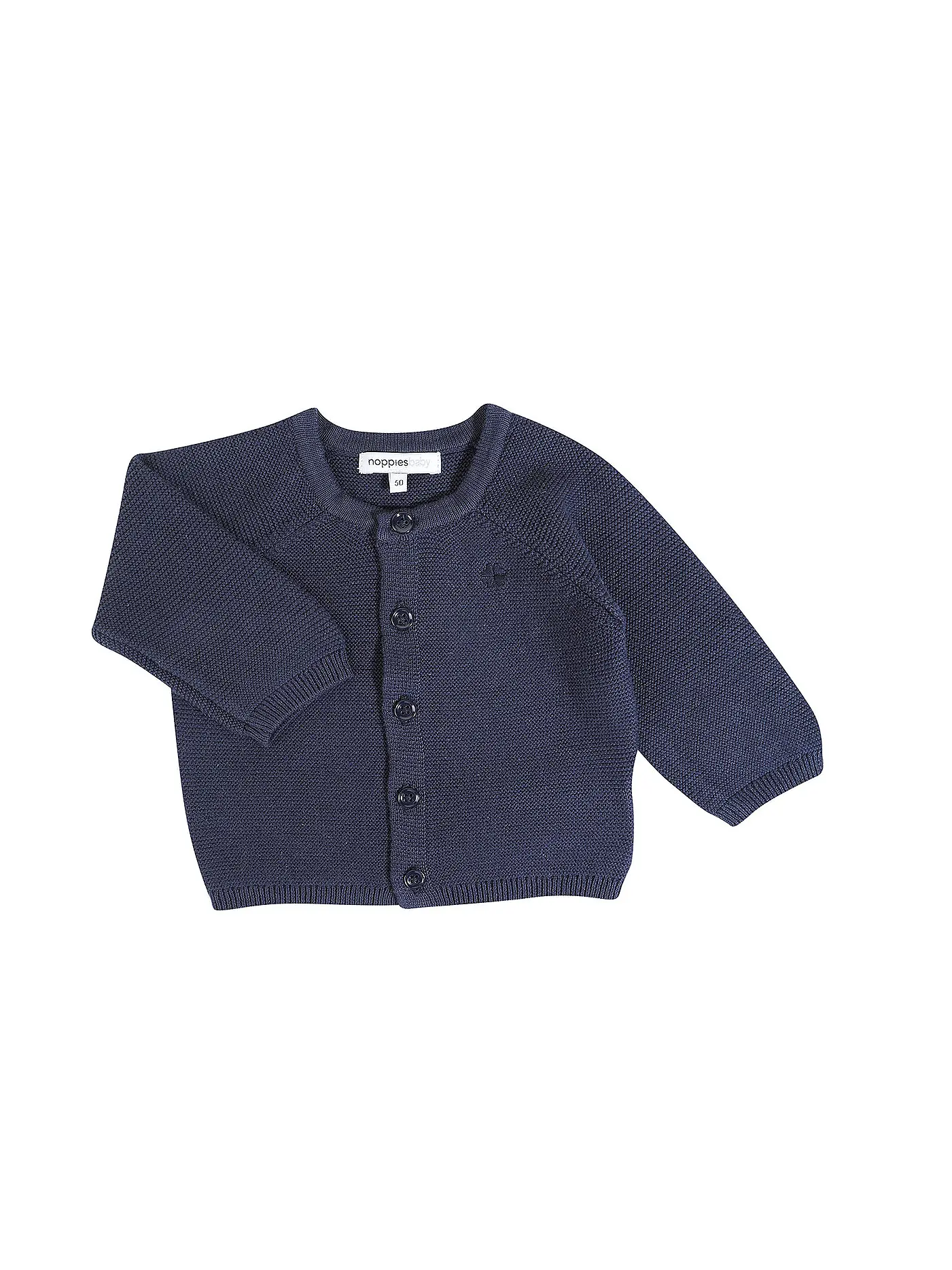 NOPPIES | Baby Strickjacke  NAGA | dunkelblau