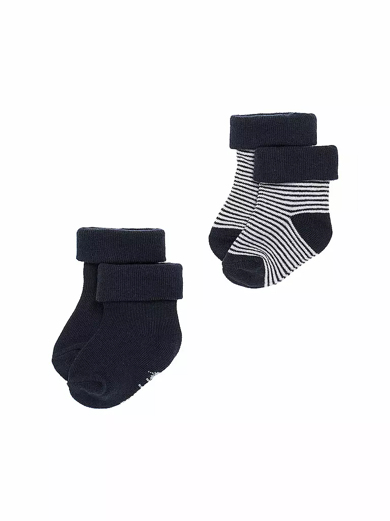 NOPPIES | Baby Socken 2-er Pkg, GUZZ d.blau | blau