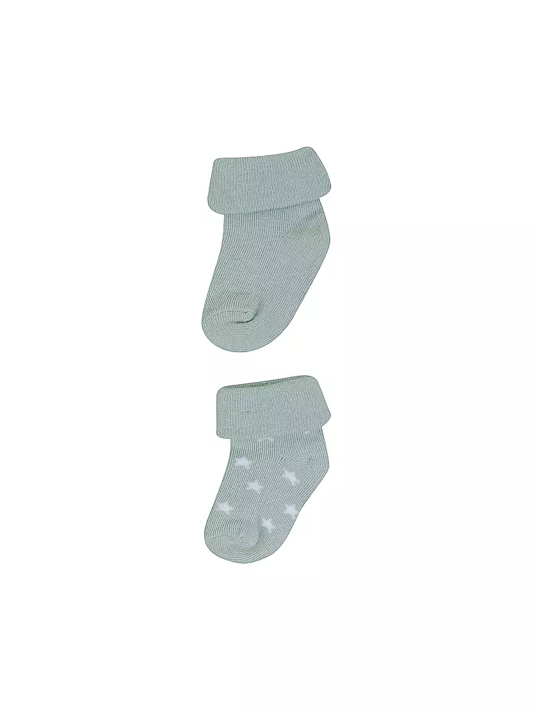 NOPPIES | Baby Socken 2-er Pkg LEVI STAR mint | türkis