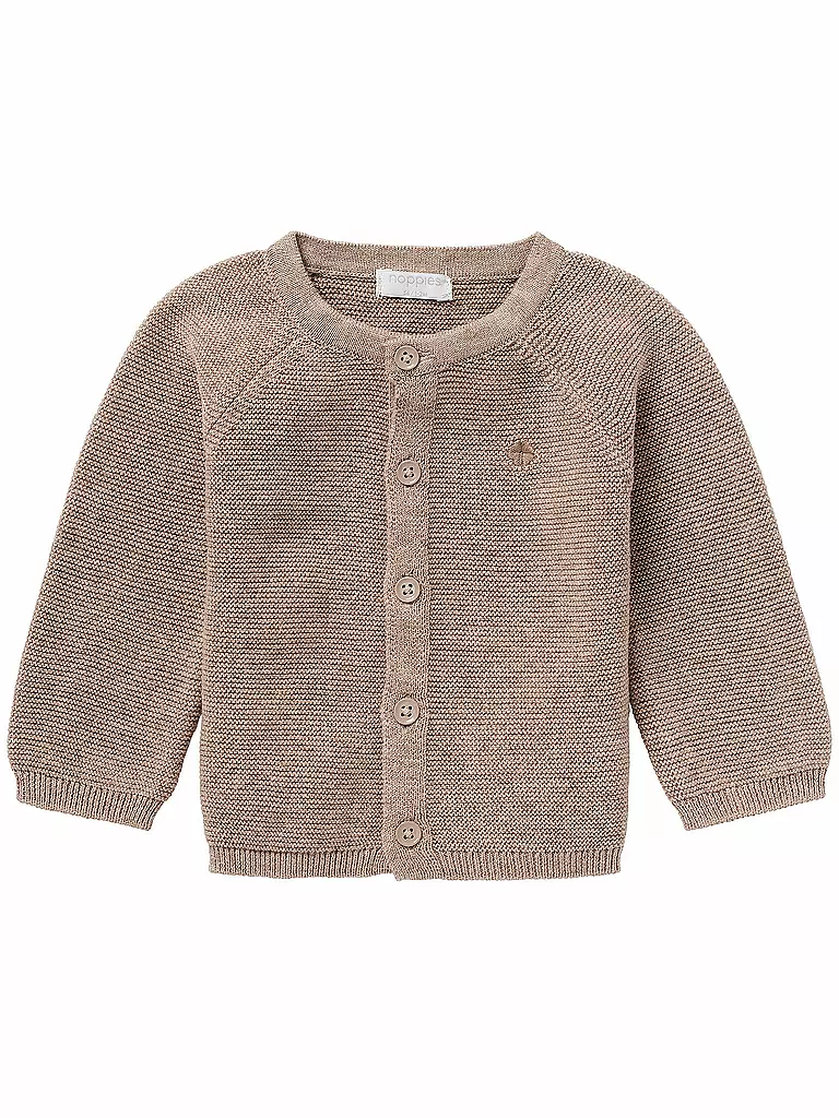 NOPPIES | Baby Strickjacke  NAGA | hellbraun
