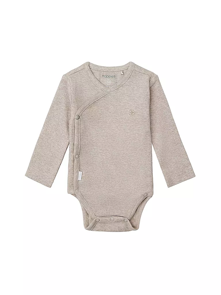 NOPPIES | Baby Wickelbody NINO  | beige