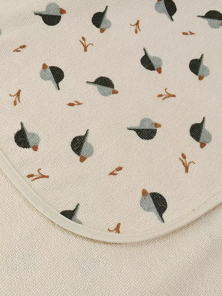 NOPPIES | Kapuzen - Badetuch PRINTED DUCK | beige