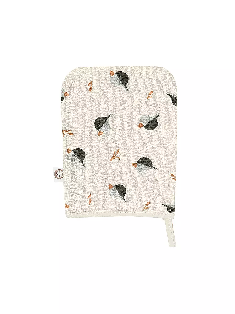 NOPPIES | Waschlappen PRINTED DUCK 2er Pkg  | beige