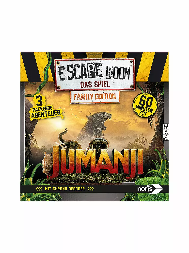 NORIS | Escape Room Jumanji (Family Edition) | keine Farbe