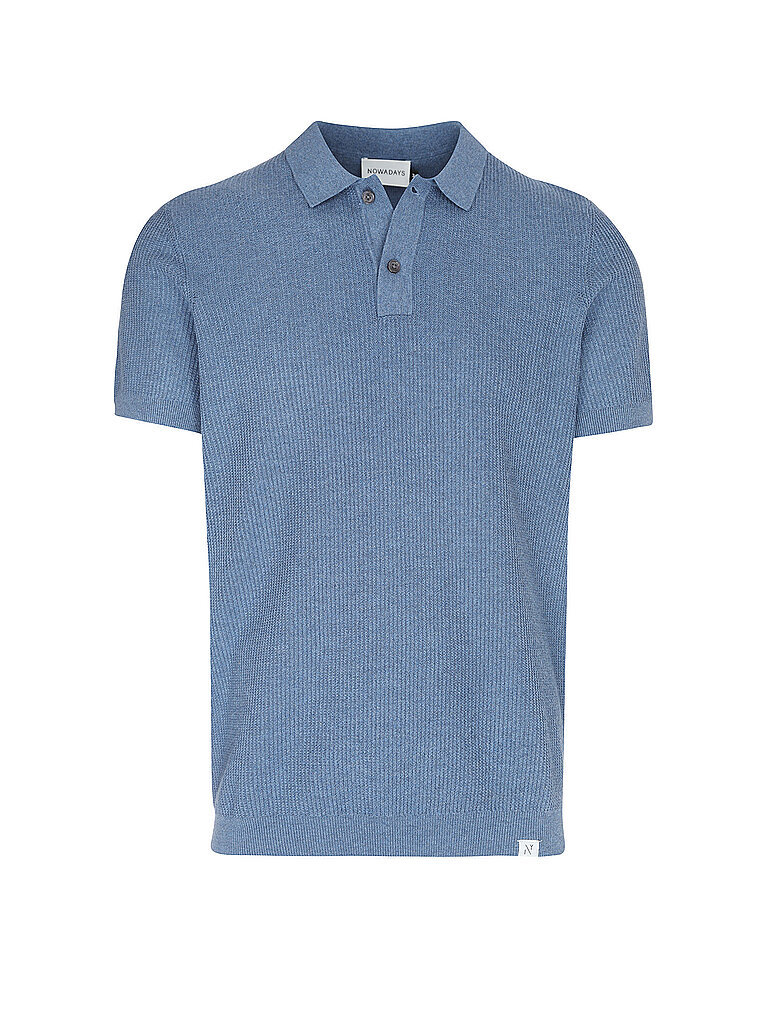 NOWADAYS Poloshirt blau | L