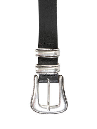 NUDIE JEANS | Ledergürtel WESTERN SILVER BELT
