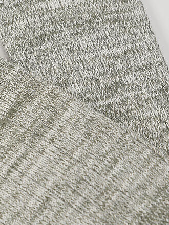 NUDIE JEANS | Socken RASMUSSON green / beige