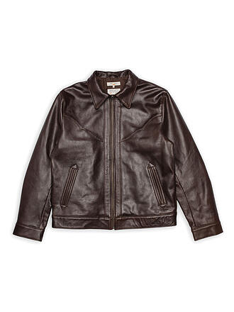 NUDIE JEANS | Lederjacke JOPPE WESTERN