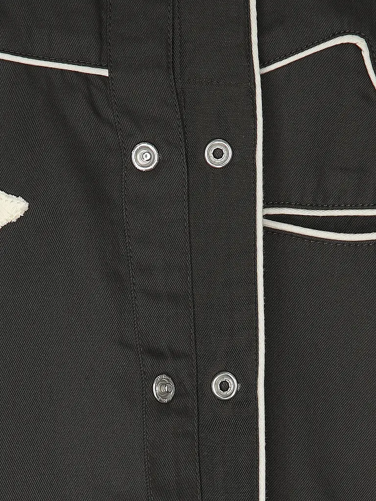 NUDIE JEANS | Hemd GONZO WESTERN | Schwarz