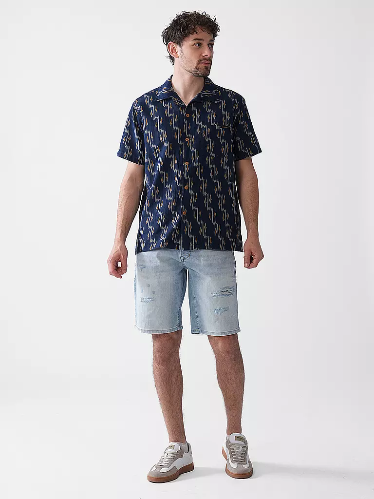 NUDIE JEANS | Hemd Regular Fit ARVID  | dunkelblau