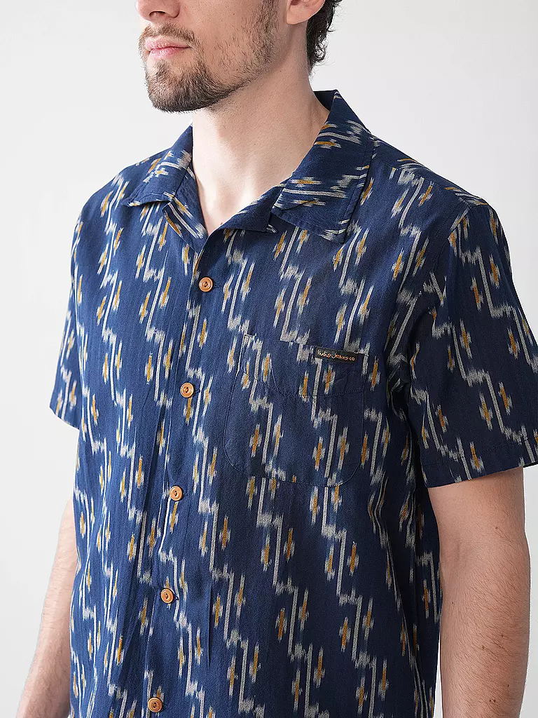 NUDIE JEANS | Hemd Regular Fit ARVID | dunkelblau