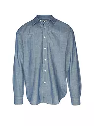 NUDIE JEANS | Hemd Regular Fit GEORGE CHAMBRAY | Blau