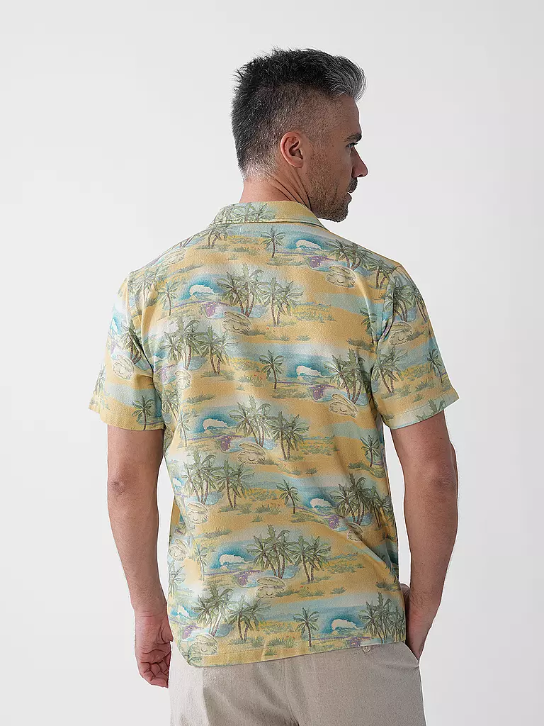 NUDIE JEANS | Hemd Regular Fit | gelb