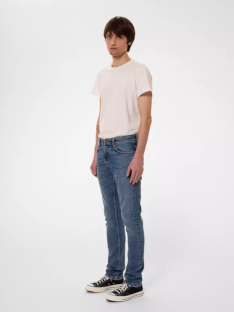 NUDIE JEANS | Jeans Slim Fit GRIM TIM  | blau