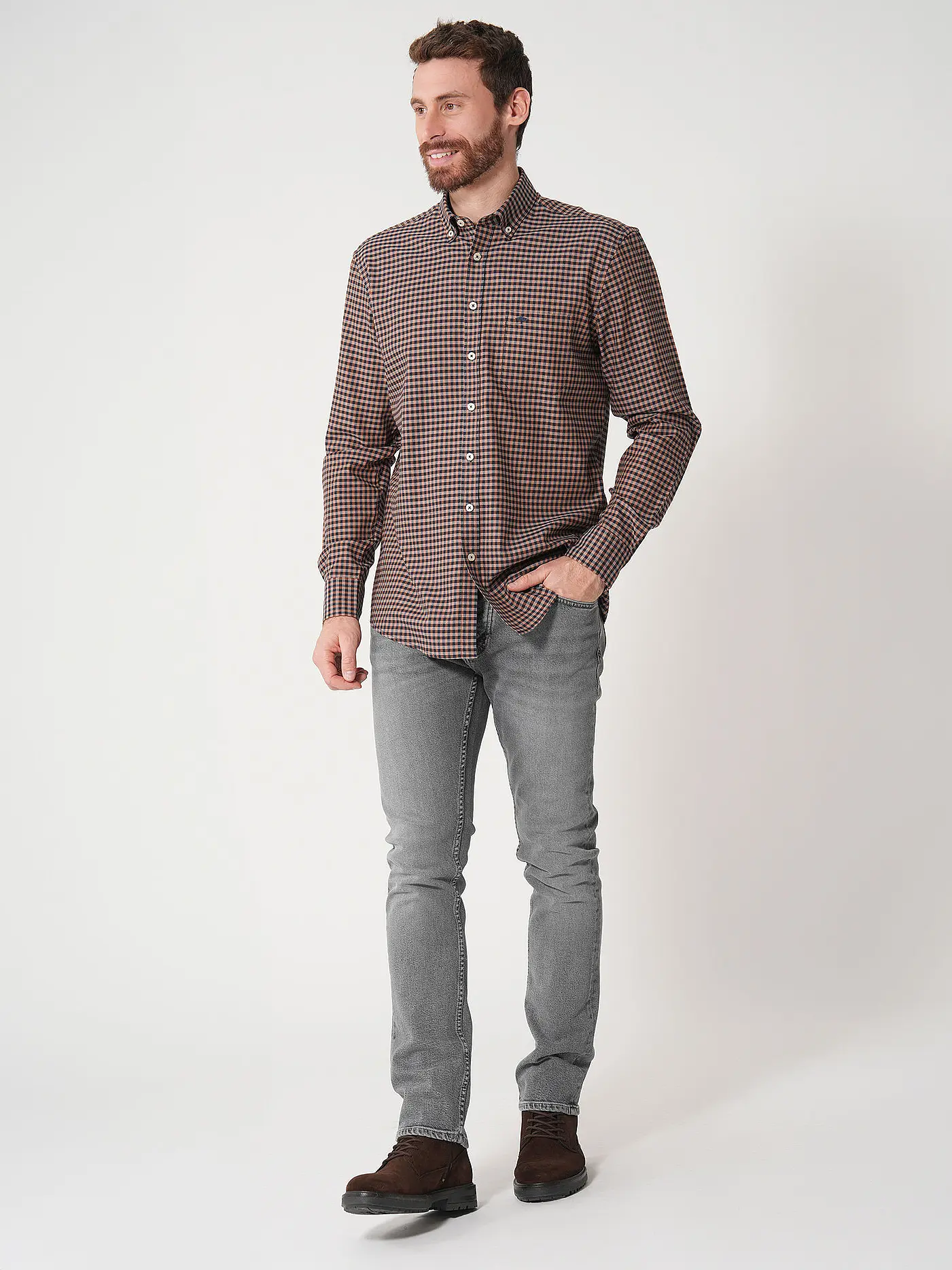 NUDIE JEANS | Jeans Slim Fit GRIM TIM GREY DAY | grau