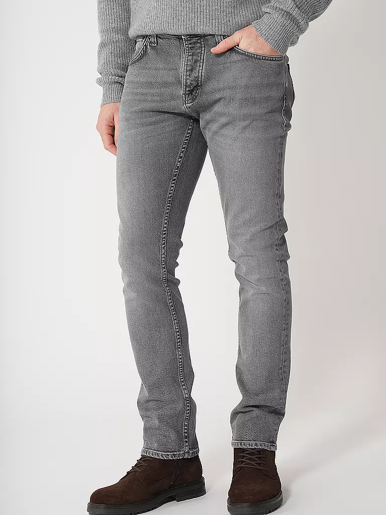 NUDIE JEANS | Jeans Slim Fit GRIM TIM GREY DAY | grau