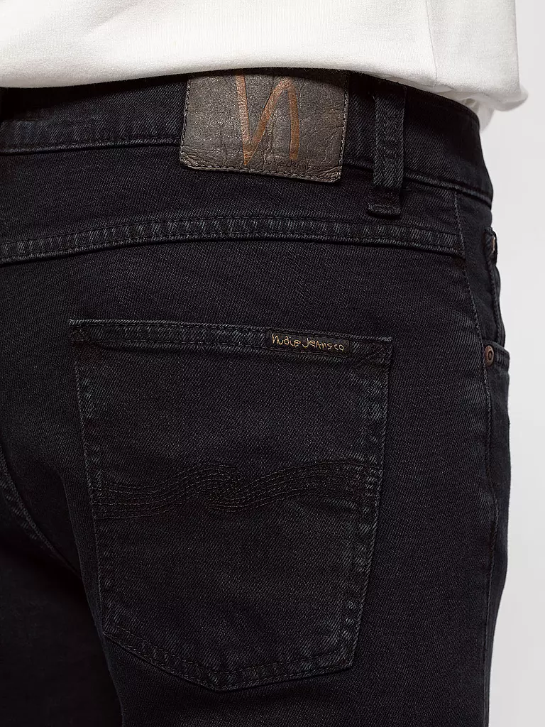 NUDIE JEANS | Jeans Slim Fit Lean Dean | schwarz