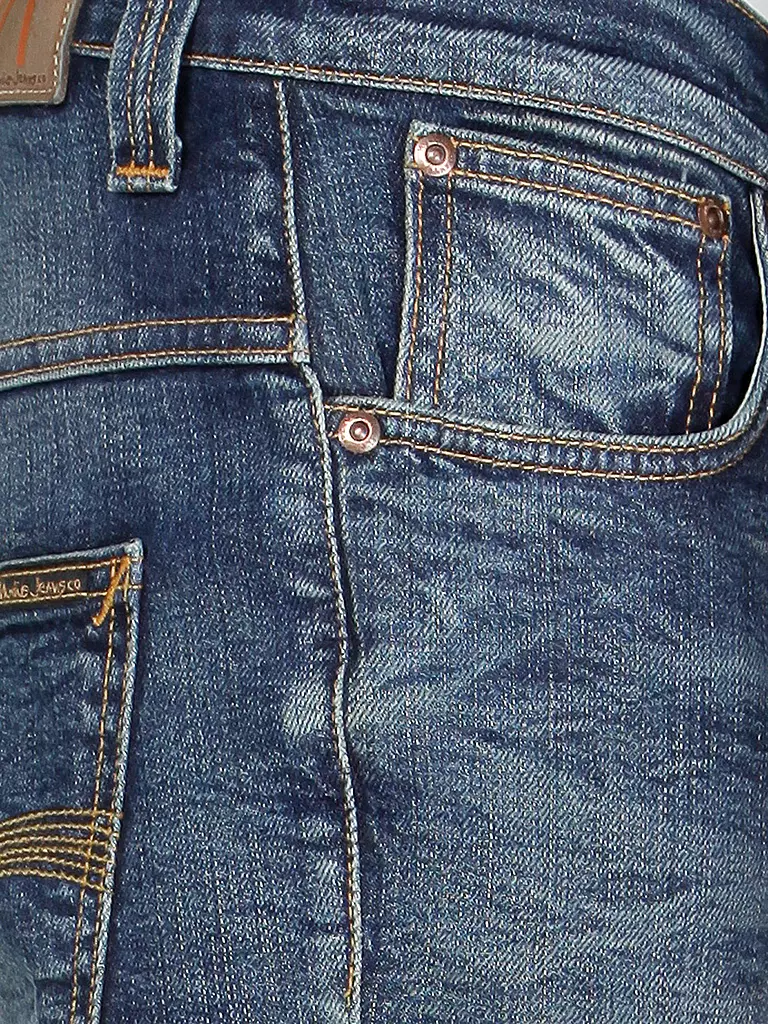 NUDIE JEANS | Jeans Slim-Fit "Thin Finn" | blau
