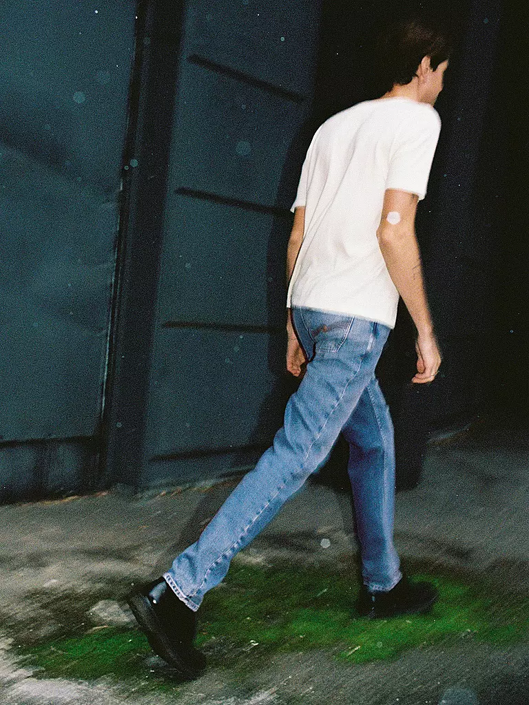 NUDIE JEANS | Jeans Straight Fit OLLIE WORN VINTAGE | blau