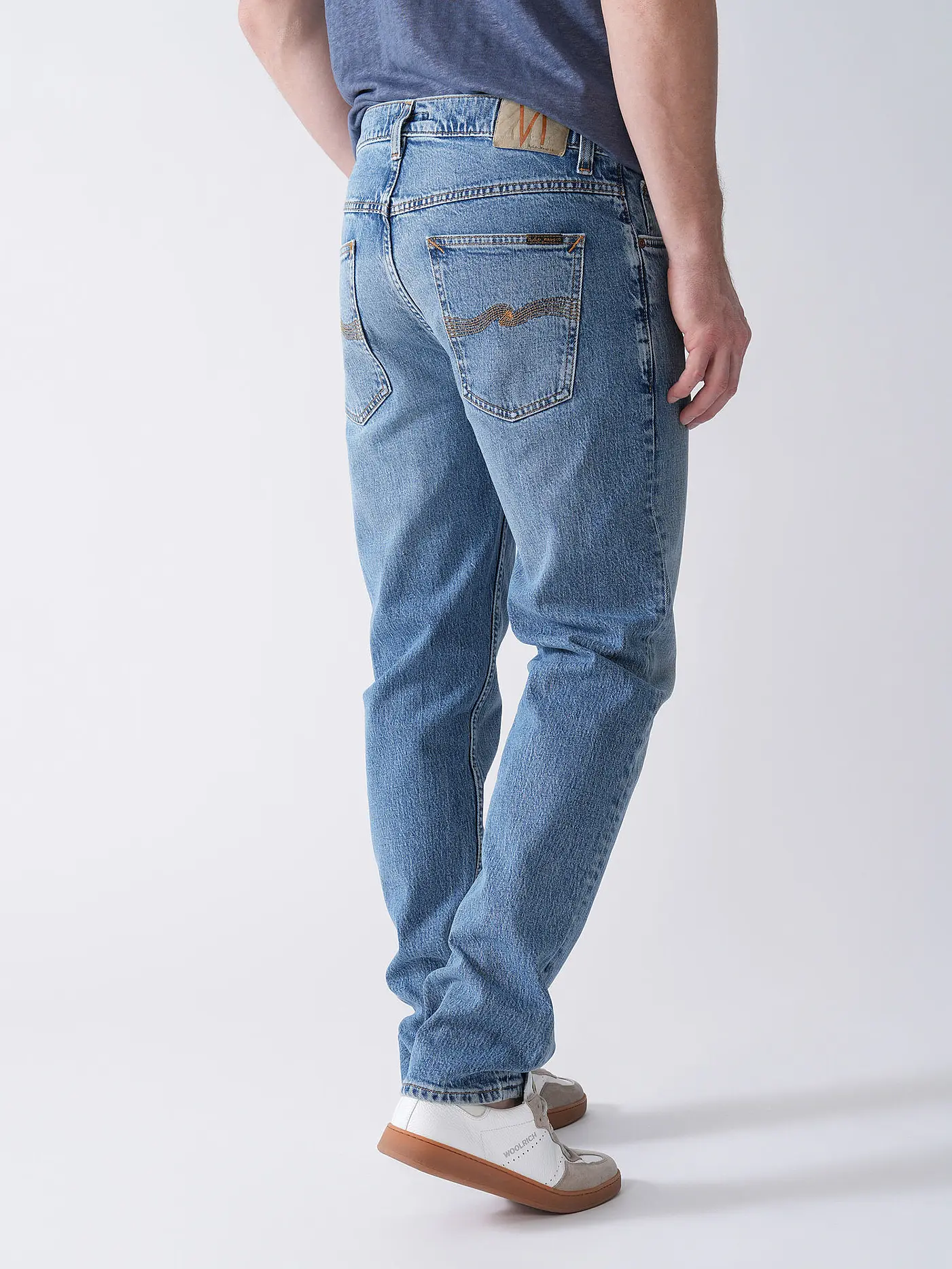NUDIE JEANS | Jeans Straight Fit OLLIE WORN VINTAGE | blau