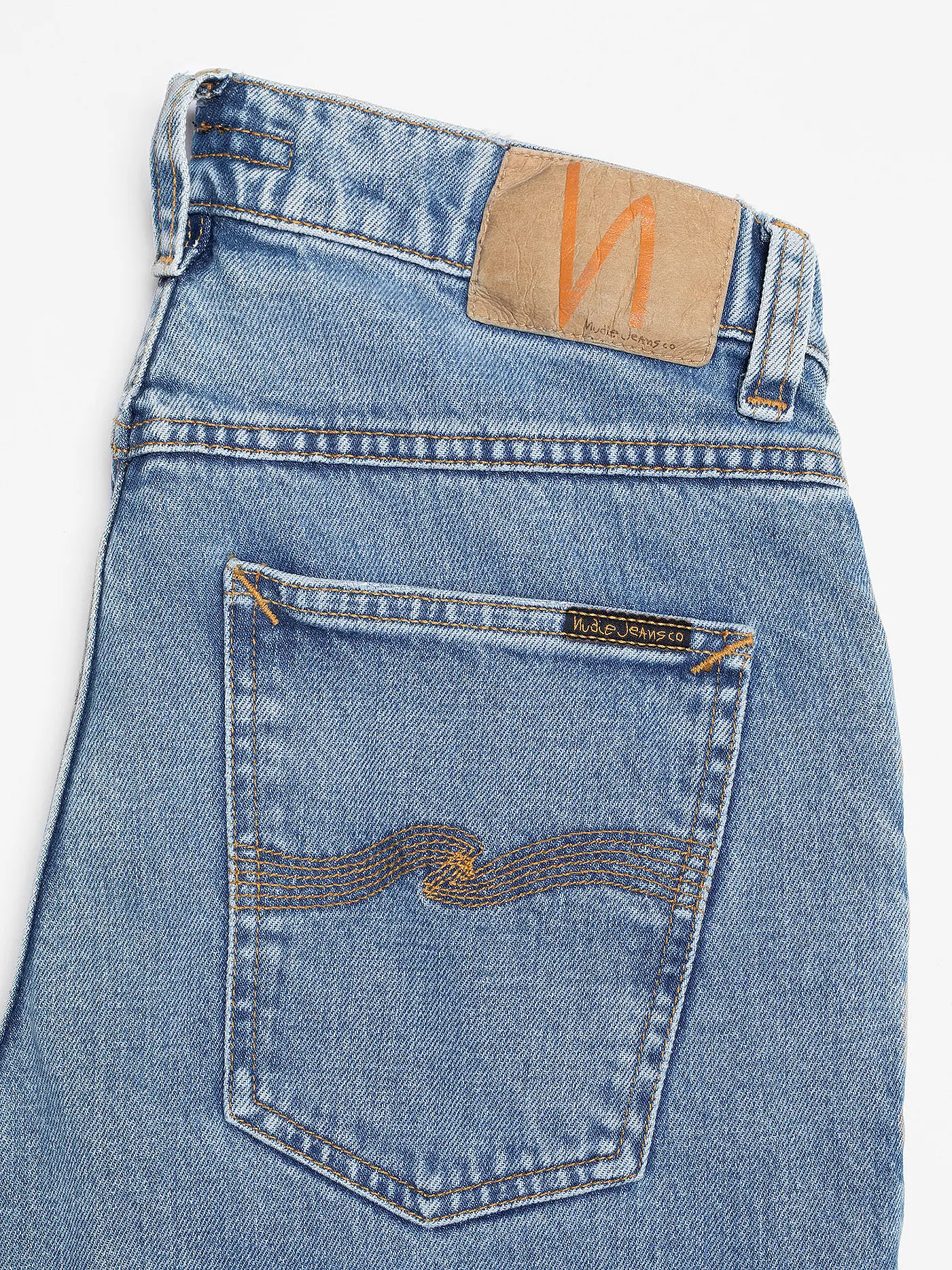 NUDIE JEANS | Jeans Straight Fit OLLIE WORN VINTAGE | blau