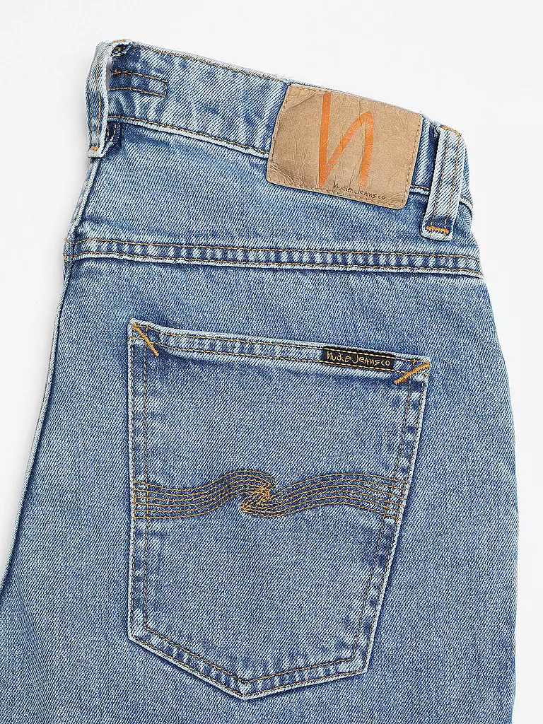 NUDIE JEANS | Jeans Straight Fit OLLIE WORN VINTAGE | blau