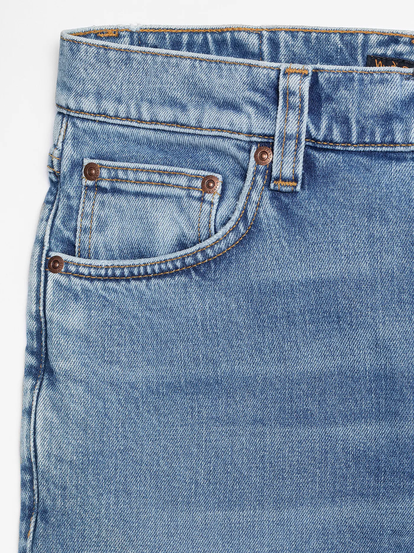 NUDIE JEANS | Jeans Straight Fit OLLIE WORN VINTAGE | blau