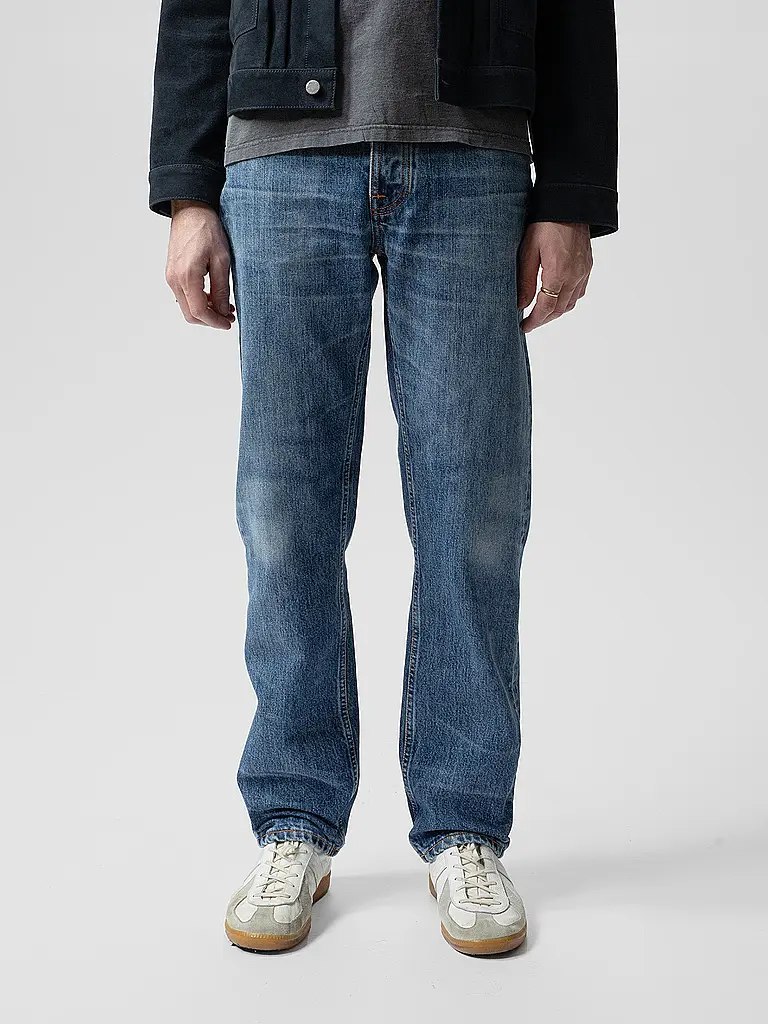 NUDIE JEANS | Jeans Straight Fit RAD RUFUS | Blau