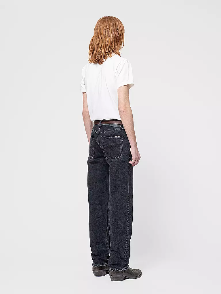 NUDIE JEANS | Jeans Straight Fit RAD RUFUS | schwarz